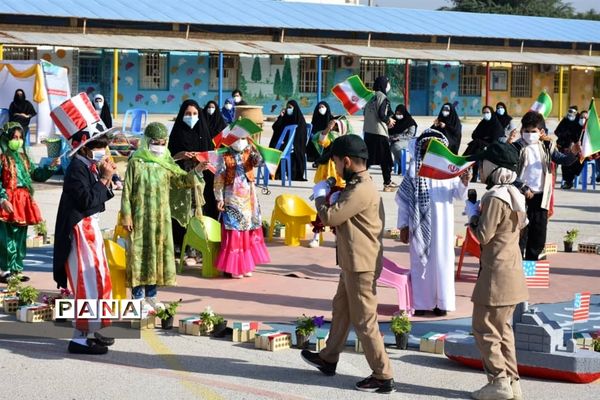 تدریس عملی  نشانه (ای) فارسی پایه اول در آبادان
