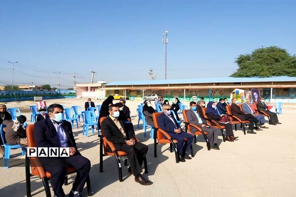 تدریس عملی  نشانه (ای) فارسی پایه اول در آبادان