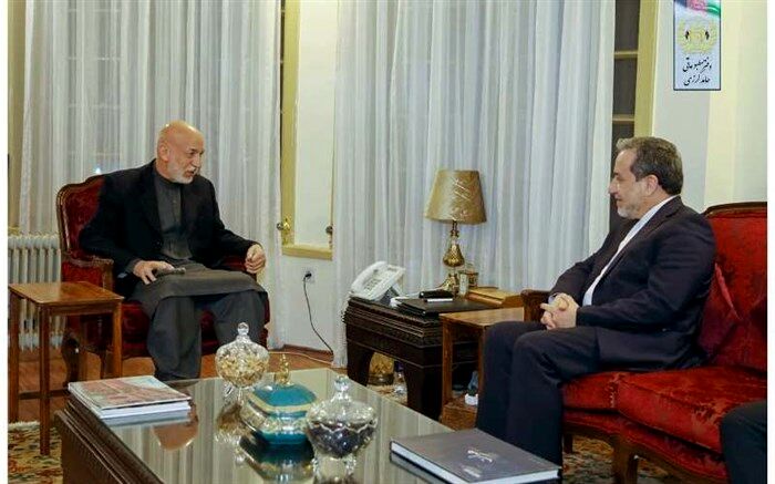 عراقچی با حامد کرزی دیدار کرد