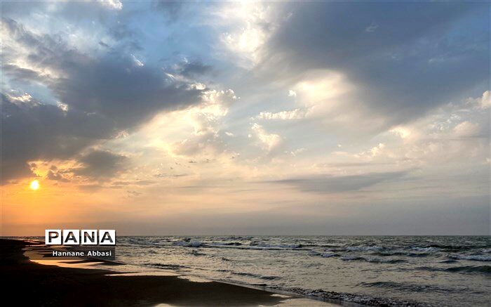 دریای مازندران مواج می‌شود