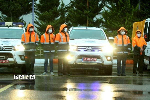 رزمایش مشترک طرح زمستانه مازندران