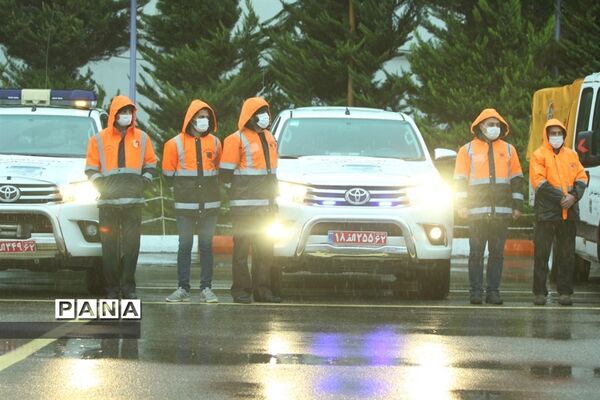 رزمایش مشترک طرح زمستانه مازندران