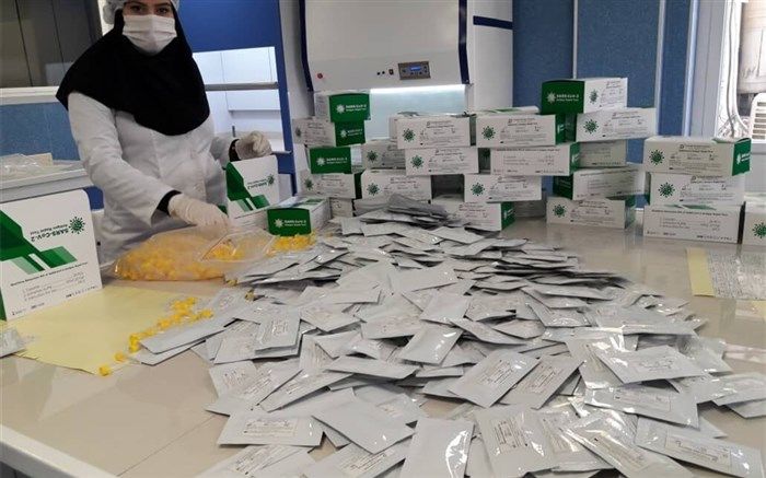 تولید کیت ایرانی تشخیص سریع کرونا به ۱۵۰ هزار عدد در روز می‌رسد