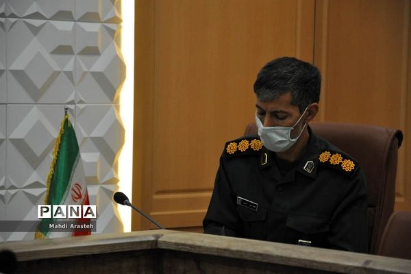 جلسه برنامه‌ریزی کمیته تبلیغات و اطلاع‌رسانی مقابله با ویروس کرونا درشهرستان خوسف