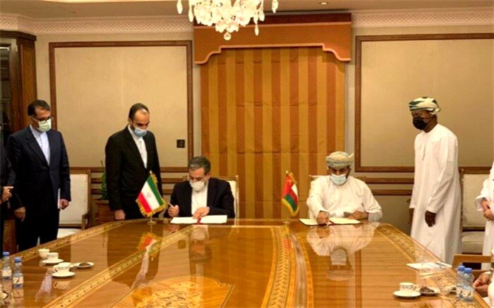 سند گفت‌وگو و توافقات ایران و عمان امضا شد