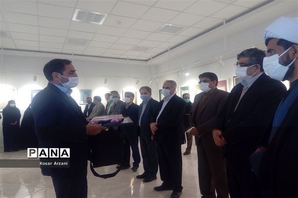 افتتاح نمایشگاه آثار اساتید و برگزیدگان هفدهمین جشنواره ملی خوشنویسی رضوی