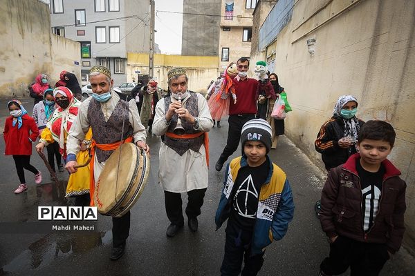 جشن یلدایی برای بچه های محله دروازه غار