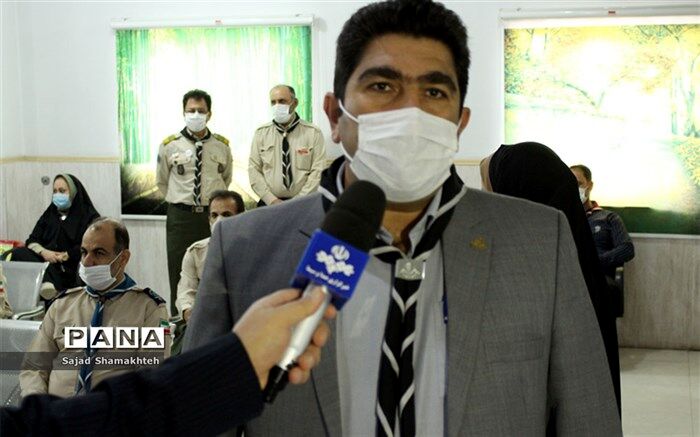 اهدای خون مربیان و مدرسان پیشتاز سازمان دانش آموزی خوزستان