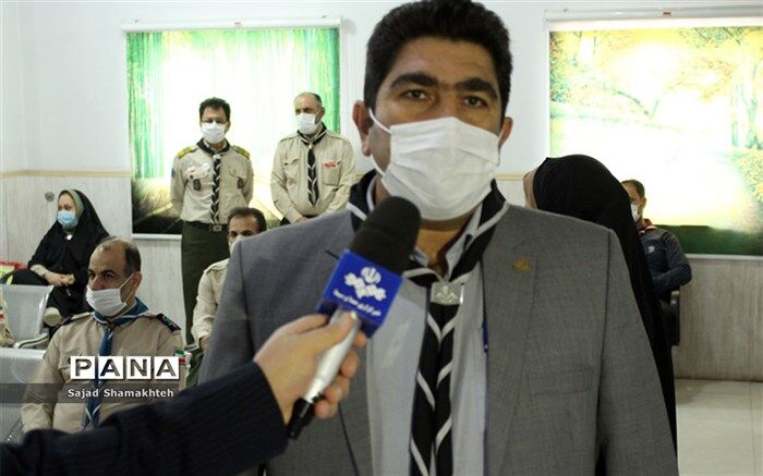اهدای خون مربیان و مدرسان پیشتاز سازمان دانش آموزی خوزستان