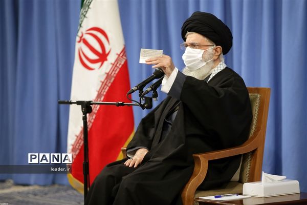 دیدار دست‌اندرکاران مراسم سالگرد شهید سلیمانی با رهبر معظم انقلاب