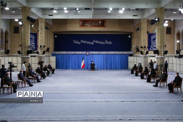 دیدار دست‌اندرکاران مراسم سالگرد شهید سلیمانی با رهبر معظم انقلاب