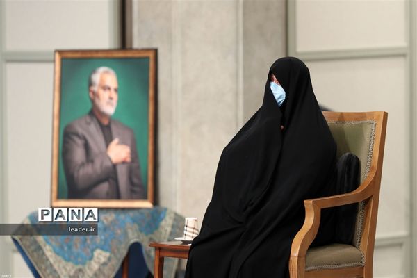 دیدار دست‌اندرکاران مراسم سالگرد شهید سلیمانی با رهبر معظم انقلاب