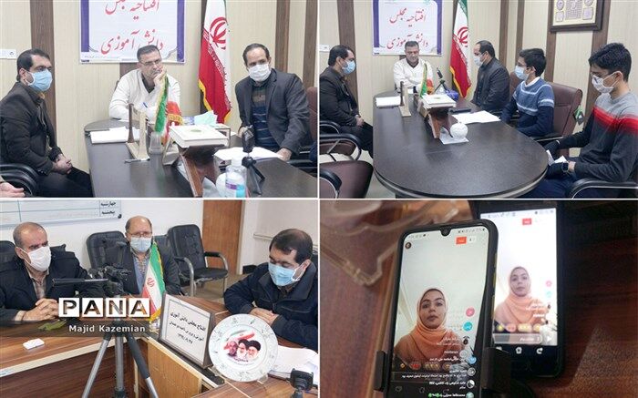 افتتاحیه مجالس دانش آموزی نواحی یک و دو آموزش و پرورش شهر همدان