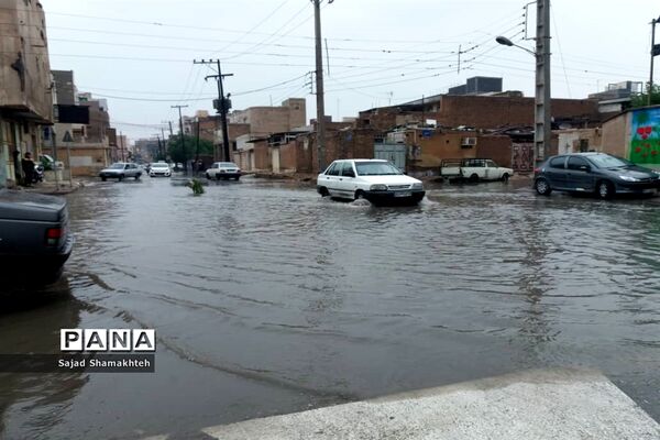 آبگرفتگی پر تکرار خیابان‌های اهواز