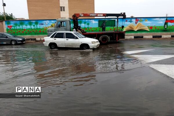 آبگرفتگی پر تکرار خیابان‌های اهواز