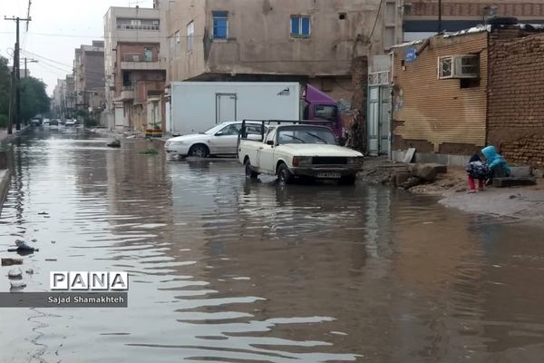 آبگرفتگی پر تکرار خیابان‌های اهواز