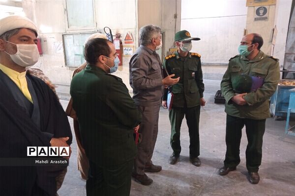 بازدید مسئولان شهرستان خوسف از شرکت کویر تایر استان خراسان جنوبی