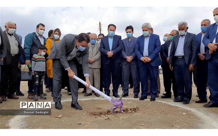 آغاز عملیات ساخت یک مدرسه سه کلاسه در روستای غرآباد رامهرمز