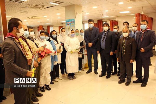 تقدیرمربیان و مدرسان پیشتاز از پرستاران بیمارستان گلستان اهواز
