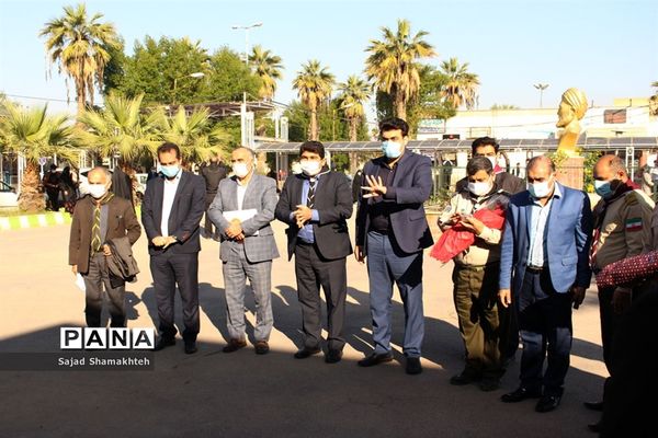 تقدیرمربیان و مدرسان پیشتاز از پرستاران بیمارستان گلستان اهواز