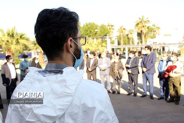 تقدیرمربیان و مدرسان پیشتاز از پرستاران بیمارستان گلستان اهواز