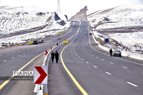 افتتاح آزاد راه تبریز-سهند