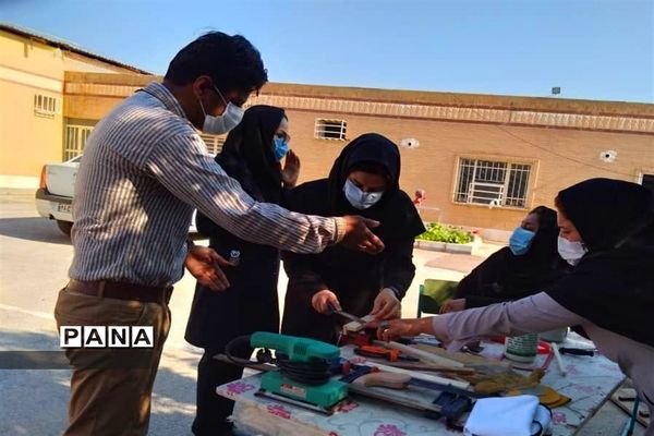 کارگاه نجاری (ویژه مربیان) در کانون رضوان شهرستان امیدیه