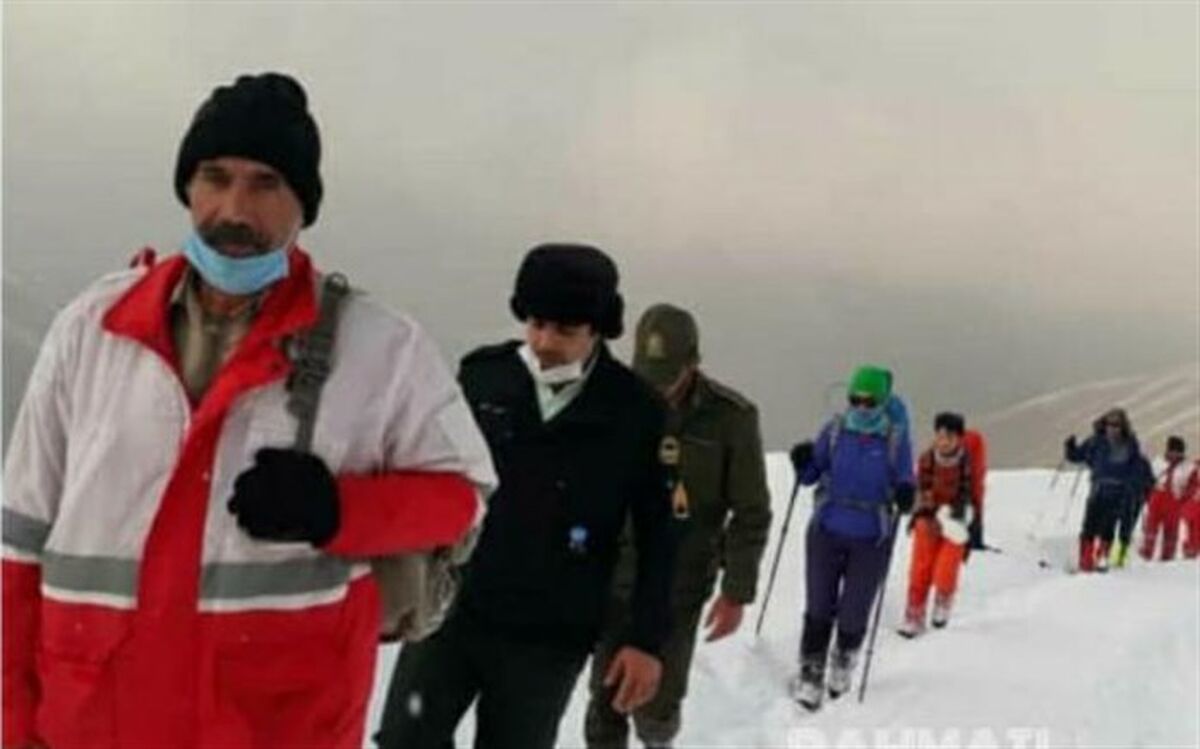 نجات ۴ کوهنورد گمشده در ارتفاعات دریاچه تار دماوند