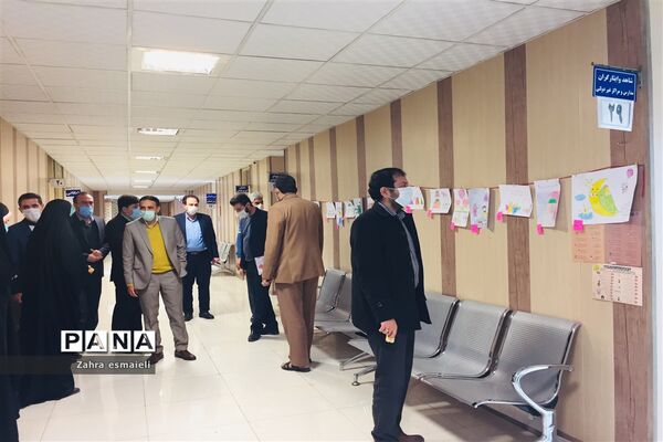 نمایشگاه پیامی به فرشتگان خط مقدم