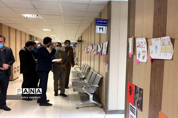 نمایشگاه پیامی به فرشتگان خط مقدم