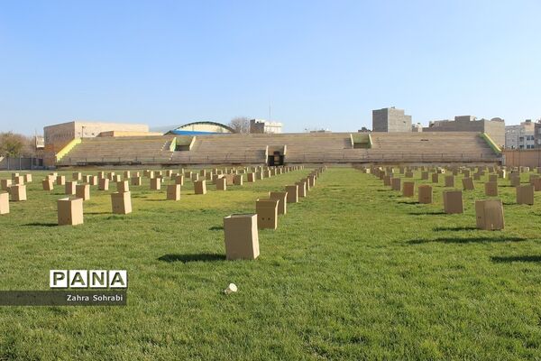 آیین توزیع 2000بسته غذایی و معیشتی جهت خانواده‌های آسیب‌دیده شهرستان‌های غرب استان تهران