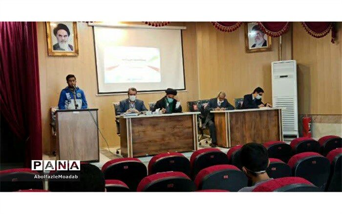 مسابقات مداحی نوجوانان وجوانان کاشمر برگزار شد