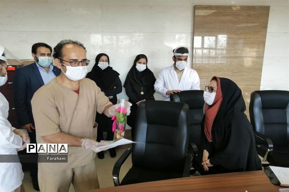 تجلیل از کادر درمان مراکز بهزیستی ورامین