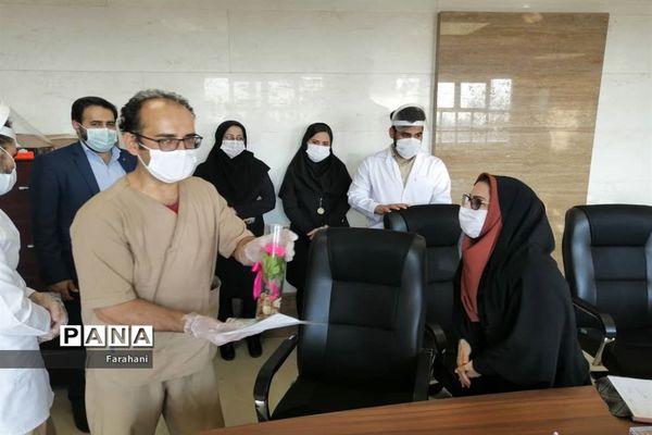 تجلیل از کادر درمان مراکز بهزیستی ورامین