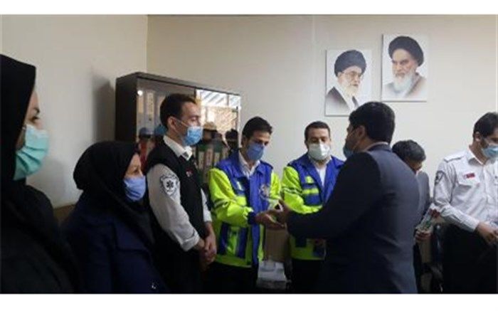 تجلیل رئیس اداره ورزش و جوانان ملارد از پرستاران شاغل در شبکه بهداشت و درمان