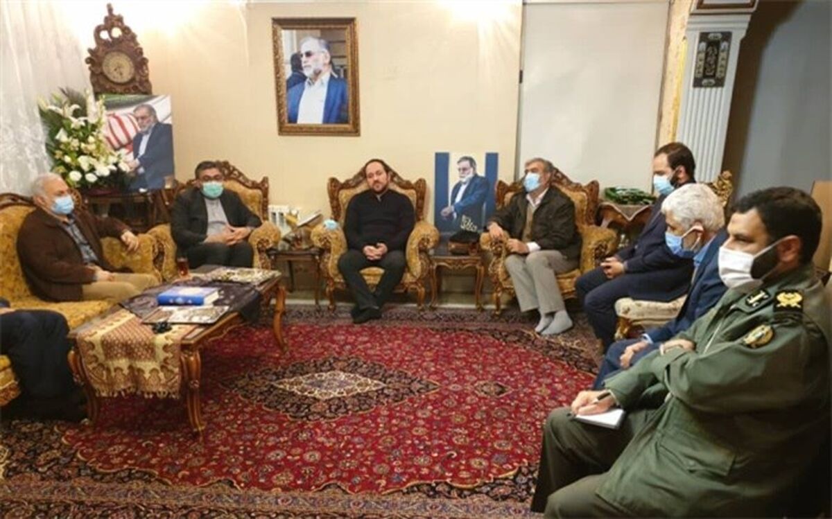دیدار اعضای کمیسیون امنیت ملی مجلس با خانواده شهید فخری‌زاده