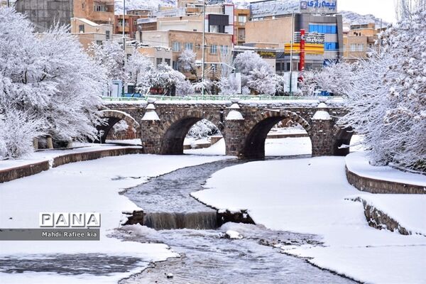 تبریز سفید پوش شد
