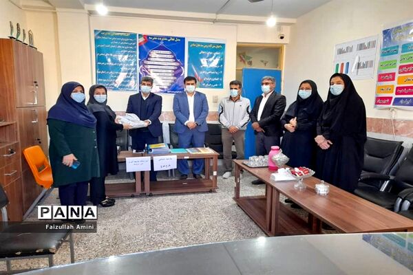 بازدید رئیس اداره تربیت بدنی و فعالیت‌های ورزشی از مدارس شهرستان دشتستان