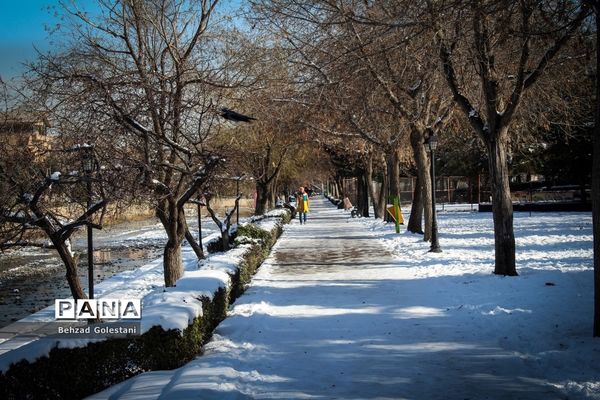 صبحگاه زمستانی در ارومیه