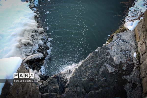 صبحگاه زمستانی در ارومیه