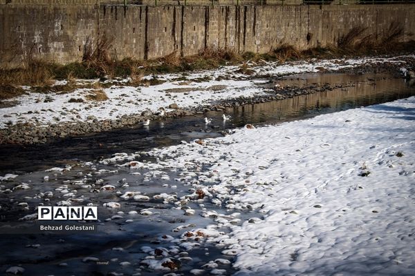 صبحگاه زمستانی در ارومیه
