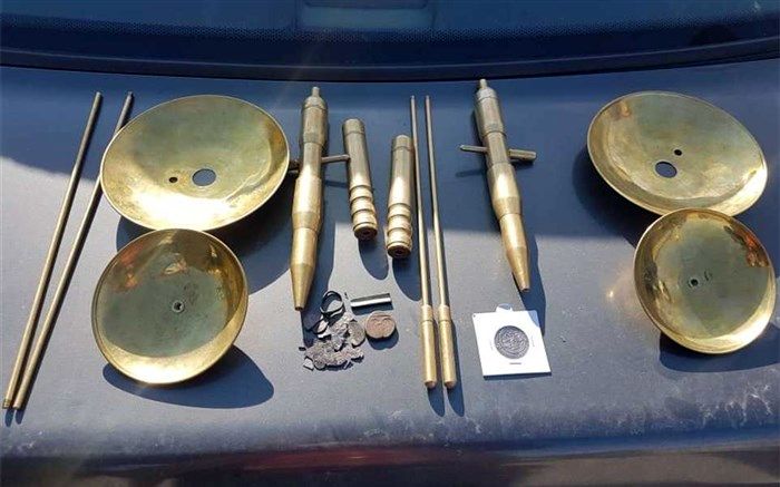 جویندگان گنج  در دام پلیس پاسارگاد