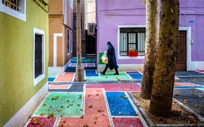  حکایت کوچه‌های رنگی تهران