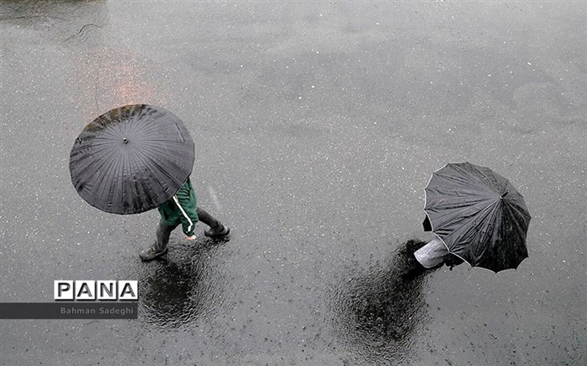 بارش باران در ۱۱ استان