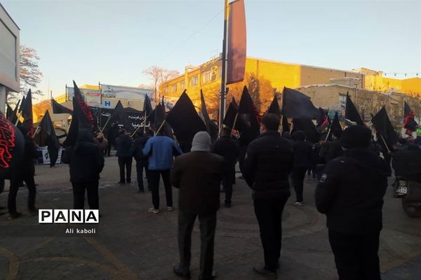 عزاداری ایام فاطمیه با رعایت اصول بهداشتی در زنجان
