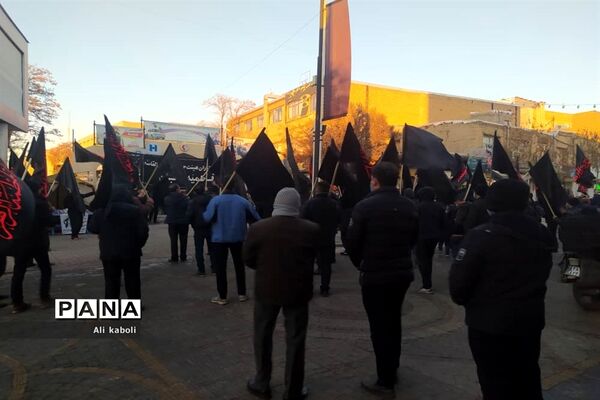 عزاداری ایام فاطمیه با رعایت اصول بهداشتی در زنجان