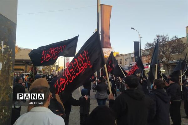 عزاداری ایام فاطمیه با رعایت اصول بهداشتی در زنجان