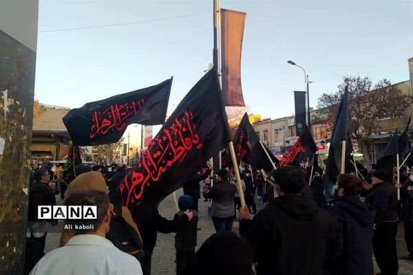 عزاداری ایام فاطمیه با رعایت اصول بهداشتی در زنجان