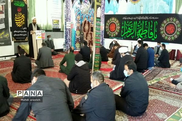 مراسم بزرگداشت حماسه عظیم9دی در  مسجدعلی ابن ابیطالب(ع) شهرستان خوسف