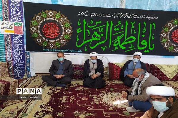 مراسم بزرگداشت حماسه عظیم9دی در  مسجدعلی ابن ابیطالب(ع) شهرستان خوسف